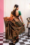 SF 677 Organic Banarasi Lichi Silk Designer Sarees Wholesale Shop In Surat